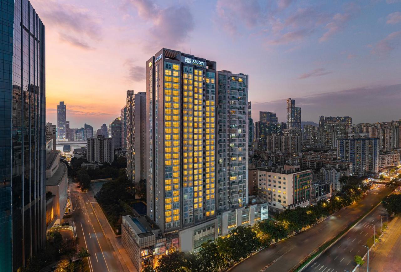 Ascott Guangzhou Exterior foto